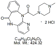 PZN00H: Pirenzepine Dihydrochloride