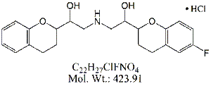 NBV25H: Nebivolol USP RC E
