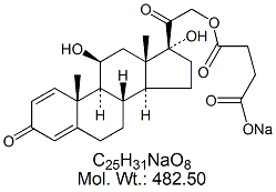 PNS49N: Prednisolone 21-Hemisuccinate Sodium Salt
