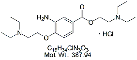 PPH61H: Proparacaine RC 1 (HCl) ;