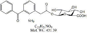 AMF50: Amfenac Acyl-&#946;-D-Glucuronide