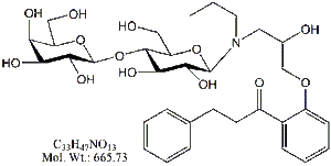 PRP53: Propafenone Lactose Adduct
