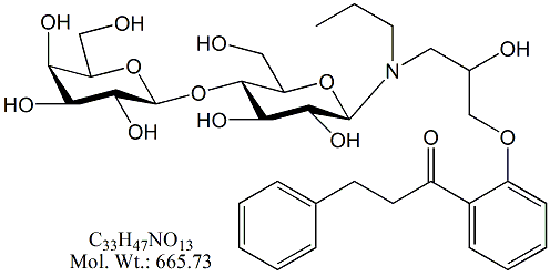 PRP53: Propafenone Lactose Adduct