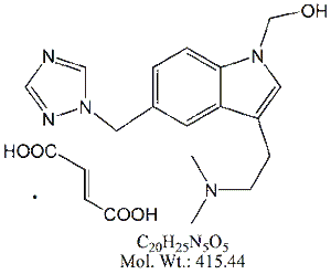 RZT51: Rizatriptan N-Hydroxymethyl