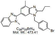 TST51: Telmisartan Debenzoic Acid Bromo