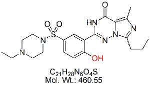 VDF61B: Vardenafil O-Desethyl Impurity (Base)