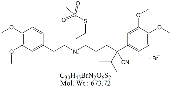 VRP50: Verapamil Ethyl Methanethiosulfonate