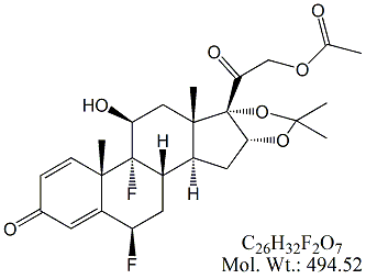 FCA52: Fluocinolone Acetonide Acetate 6β-Fluoro