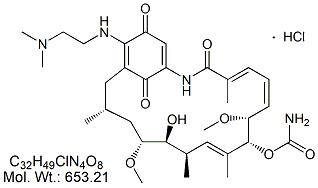 GDM53H: Geldanamycin 17-DMAEA Analog (HCl)