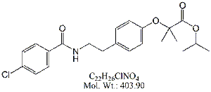 BZF53: Bezafibrate Isopropyl Ester