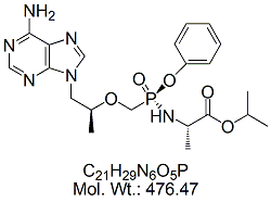 TNA82B: Tenofovir Alafenamide Diasteromer-2