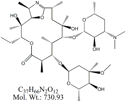ETM51: Erythromycin A Imino Ether