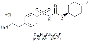GLP56H: Glipizide Aminoethyl trans-4-Methyl Impurity