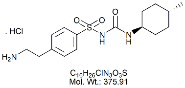 GLP56H: Glipizide Aminoethyl trans-4-Methyl Impurity