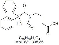 HDT58: Hydantoin 3-Butyric Acid 5,5-Diphenyl