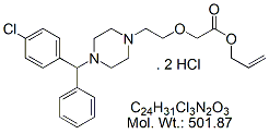 CTR52H: Cetirizine Allyl Ester