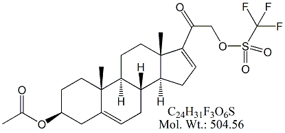 PNL51: Pregnenolone Acetate 16-Dehydro 21-Triflate