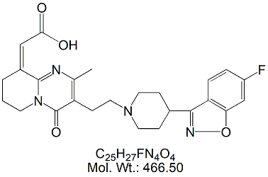 RSP52: Risperidone Acetic Acid (Z)-Isomer