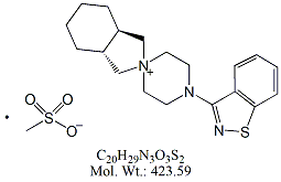 LRS71M: Lurasidone Impurity 11 (Mesylate)