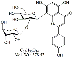 VTX52: Vitexin 2-O-Rhamnoside