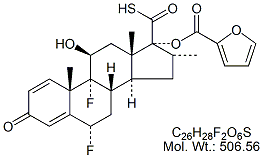 FLT55: Fluticasone Carbothioic Acid Furoate