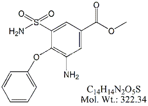 PRT50: Piretanide Despyrrole Methyl Ester
