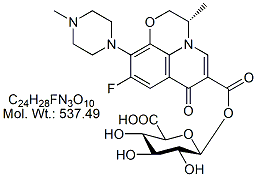 LFX50: Levofloxacin Acyl-&#946;-D-Glucuronide