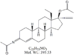NGM52: Norgestimate N-Acetate