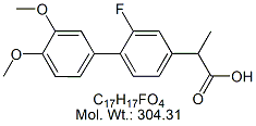 FLB55: Flurbiprofen 3,4-Dimethoxy