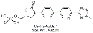 TDZ58: Tedizolid Desfluoro Phosphate Ester