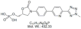 TDZ58: Tedizolid Desfluoro Phosphate Ester