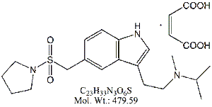 AMT06M: Almotriptan EP Impurity F (Maleate)