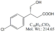 BCF63A: Baclofen RC 3 (Acid)
