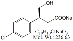 BCF65N: Baclofen RC 5 (Sodium)