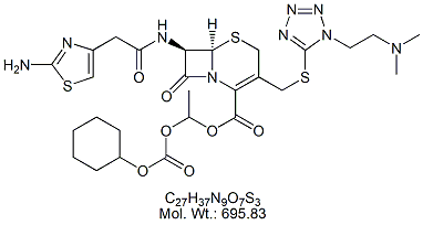 CTH50B: Cefotiam Hexetil (Base)