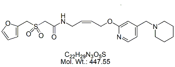 LFT55: Lafutidine Sulfone