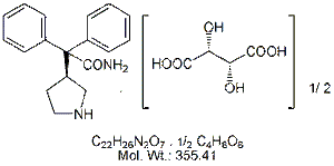 DRF38T: Darifenacin Pyrrolidine (S)-Isomer L-Tartrate