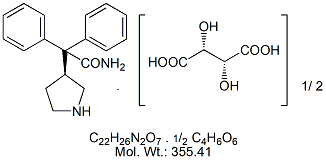 DRF38T: Darifenacin Pyrrolidine (S)-Isomer L-Tartrate