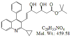 PTV60: Pitavastatin Desfluoro t-Butyl Ester
