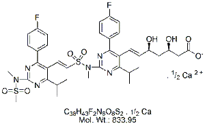 RSV10C: Rosuvastatin EP Impurity J (Calcium Salt)