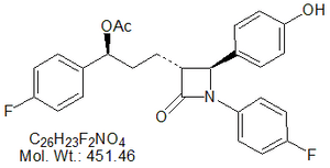 EZT36: Ezetimibe 3-O-Acetyl Impurity