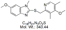 OMP46: Omeprazole Sulfide N1-Methyl 6-Methoxy Analog