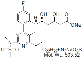 RSV58N: Rosuvastatin (6R)-Isomer Sodium Salt