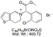 CPG41X: Clopidogrel Pyridinium Bromide