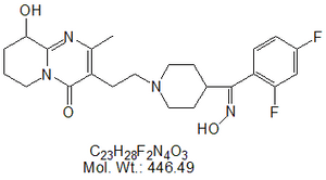 PPD41: Paliperidone (E)-Oxime