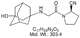 VDG40: Vildagliptin (2R)-Isomer