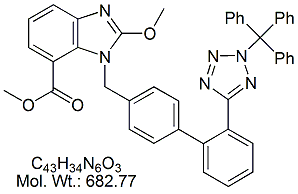 CST50: Candesartan Methyl Ester N2-Trityl Methoxy Analog