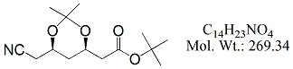 ATV84: Atorvastatin Acetonide t-Butyl Ester Side Chain (4R,6R)-Isomer