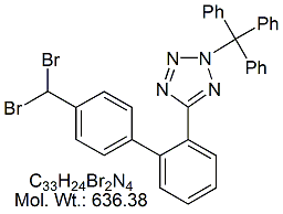 CST46: Candesartan Dibromo N2-Trityl Impurity