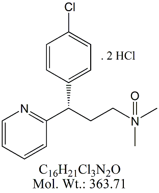 DCP50H: Dexchlorpheniramine N-Oxide Dihydrochloride